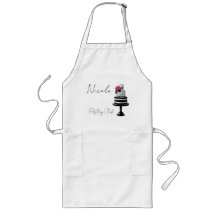 Black and white polka dot cake Pastry Chef