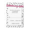 Black and White Polka Dot Party Response Card