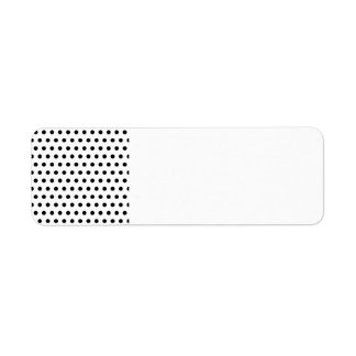 Black and White Polka Dot Pattern. Spotty.