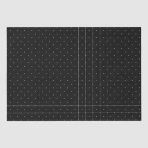 Black and White Polka Dot Tissue Paper