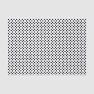 Black and White Polka Dot Tissue Paper