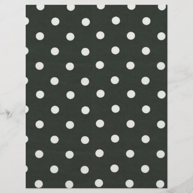 Black and White Polka Dots (Front)