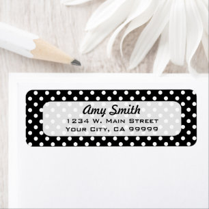 Black and White Polka Dots