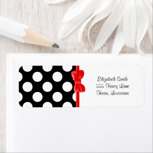 Black and White Polka Dots, Polka Dot Pattern