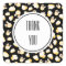 Black and White Popcorn Pattern Personalized