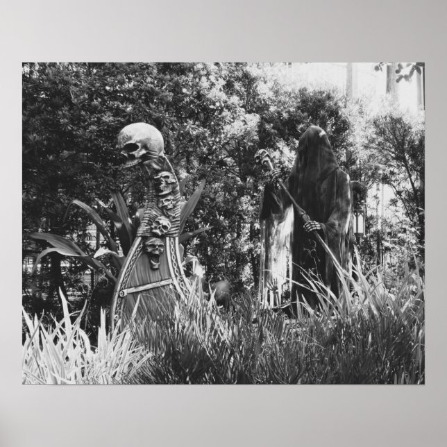 Black and White Poster Charon Ferryman thru Styx (Front)