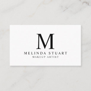 Black and White Professional Appointment Card
