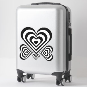 Black and white pulsating heart Thunder_Cove