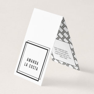 Black and White pur! Business Card