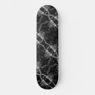 Black and White Python Snake in Tree Photo Skateboard