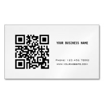 Black and White QR Code