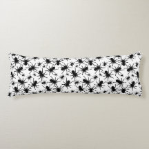 Black And White Repeating Motif | Spider Pattern