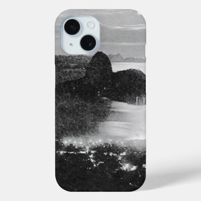 Black and White - Rio - Brasil Case-Mate iPhone Case (Back)