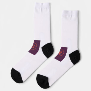 Black and White SBAHS Scholar Socks