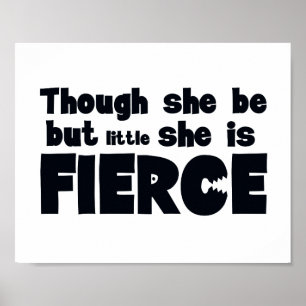 Black and White Scandi typographic Inspirational Poster