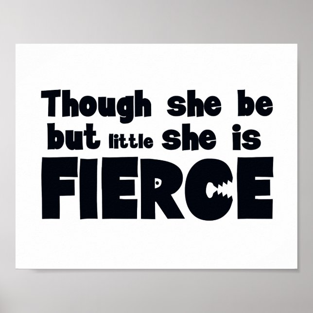 Black and White Scandi typographic Inspirational Poster (Front)