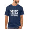 Black and White School Spirit Personalized Team