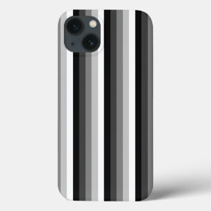 Black and white shadow stripes Case-Mate iPhone ca iPhone 13 Case