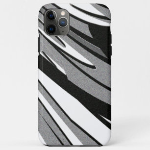 Black and White Shape Art iPhone 11 Pro Max Case