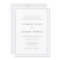 Black and White Simple Typography Formal Wedding