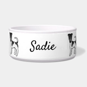 Black And White Smooth Fox Terrier Dog & Name
