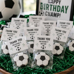 Black And White Soccer Ball Geometric Pattern  Magnet