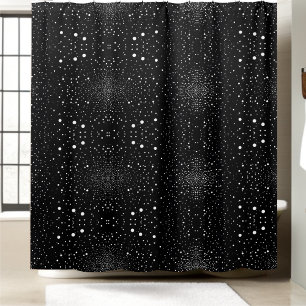 Black and White Space Circle Style 4
