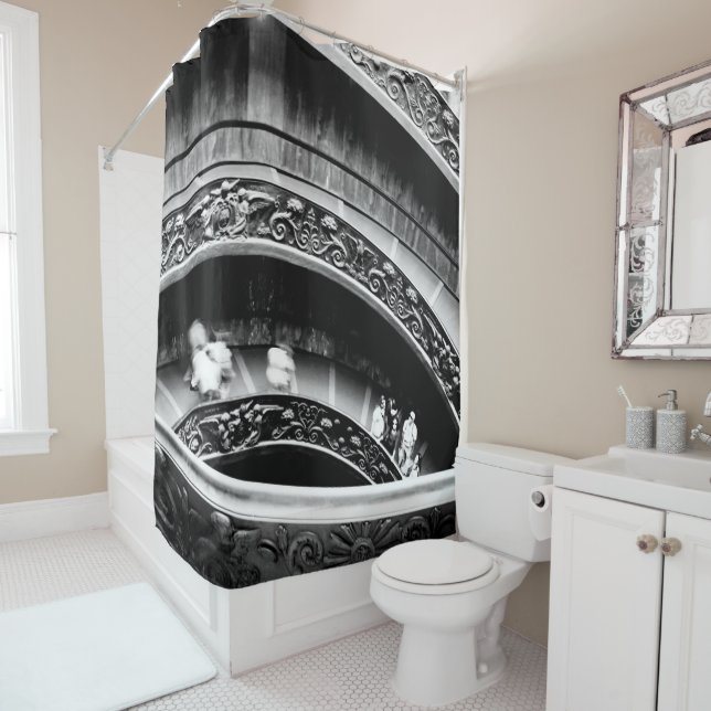 Black and White Spiral Staircase  (In Situ)