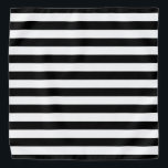 Black and White Striped Bandana<br><div class="desc">This cute bandana is the perfect accessory for you,  your child or your favourite dog.</div>