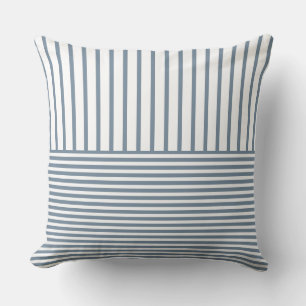 Black And White Striped Throw Pillow