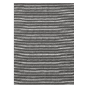 Black and White Stripes Pattern  Tablecloth