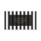 Black and White Stripes Salon III Business Card
