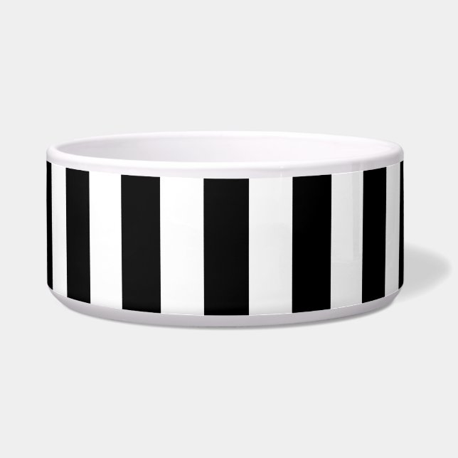 Black and White Stripes, Striped Pattern, Lines (Front)