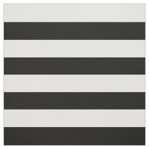 Black and White Stripes, Striped Pattern, Lines Fabric