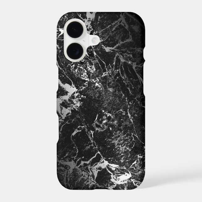 black and white swirl marble pattern (Back)