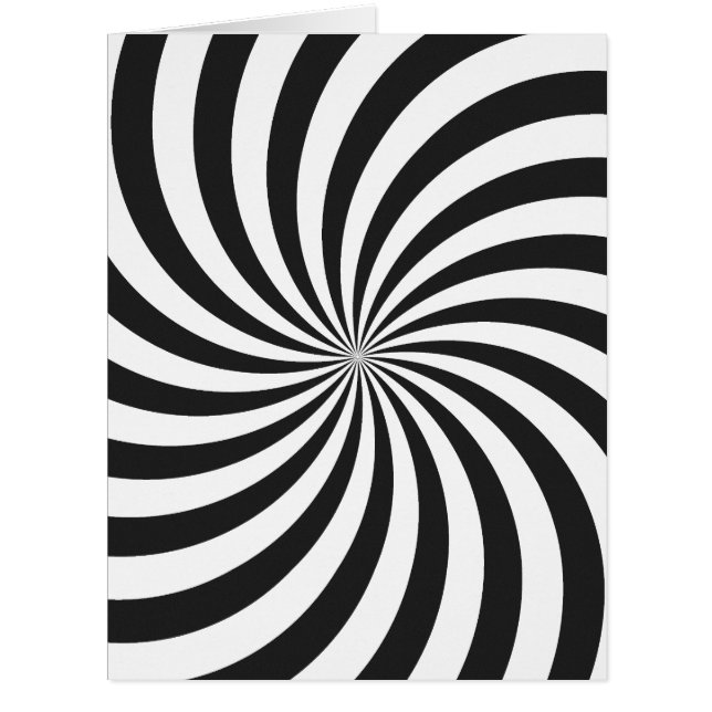 Black and White Swirl Pattern (Front)