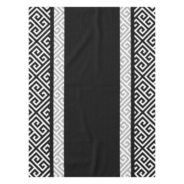 Black and white tablecloth (Front)