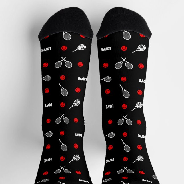  🎾black and white tennis🎾 socks (Top)