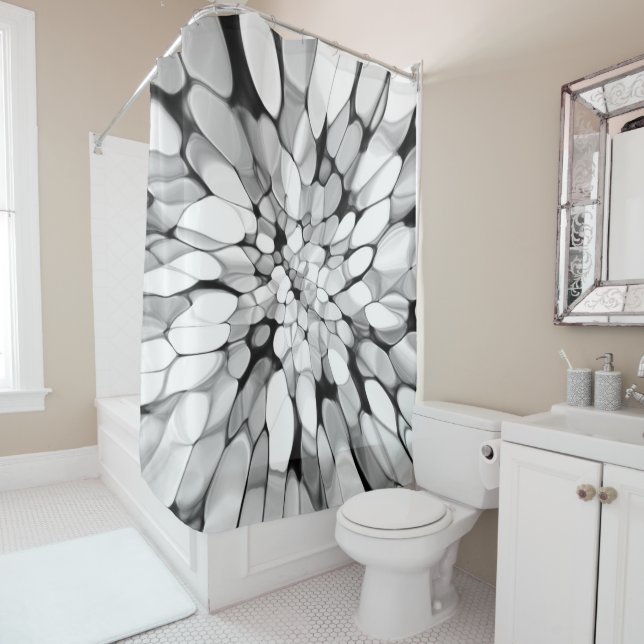 Black and White Tie-dye  (In Situ)