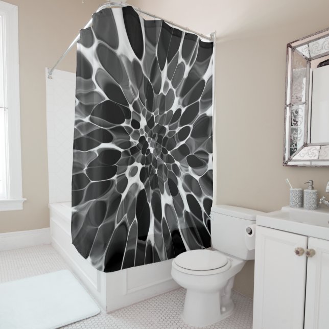 Black and White Tie-dye  (In Situ)