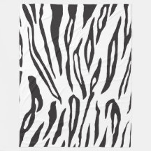 Black and White Tiger Print