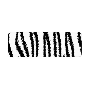 Black and White Tiger Print. Tiger Pattern.