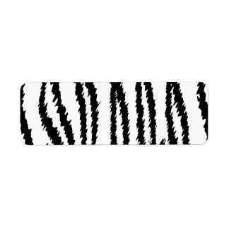Black and White Tiger Print. Tiger Pattern.
