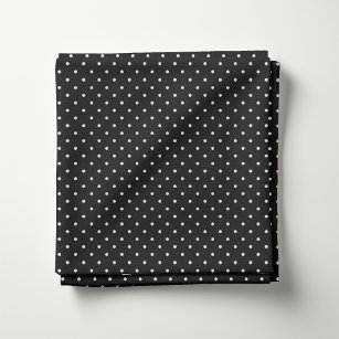 Black and White Tiny Dots Fabric