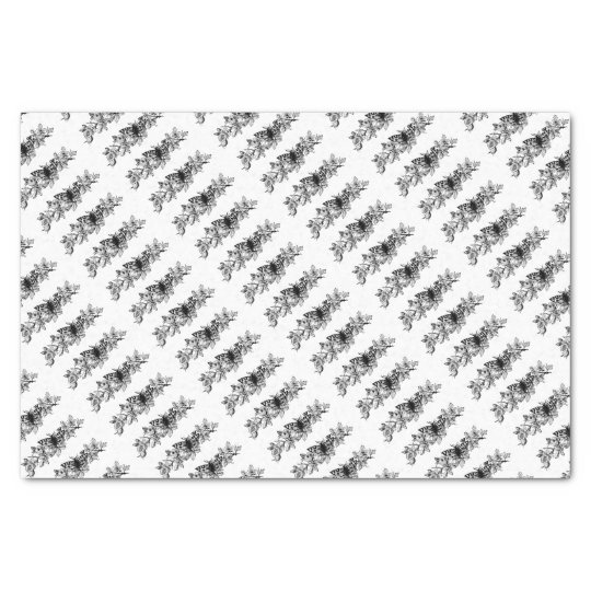 Black and White Tissue Paper