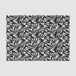 BLACK AND WHITE Tissue Paper