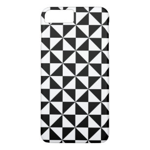 Black And White Triangle Pattern Case-Mate iPhone Case