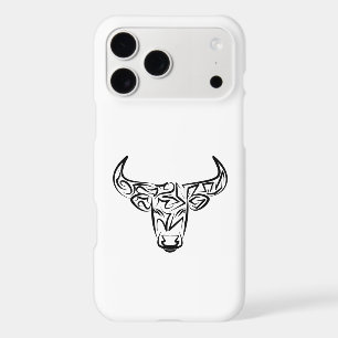 Black and White Tribal Bull / Ox