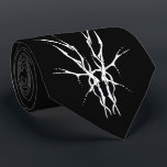 Black and White Tribal Deer Skull Hunting Design Tie<br><div class="desc">Make a bold statement with this unique, intricately detailed Deer Skull Tribal Design. Featuring a striking black and white image, this artwork reimagines the classic hunting trophy with a dark, modern edge. Perfect for deer hunters looking for gear that stands out from the traditional camo, this "scary-cool" tribal aesthetic adds...</div>