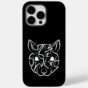 Black and White Tribal Rat Case-Mate iPhone 14 Pro Max Case